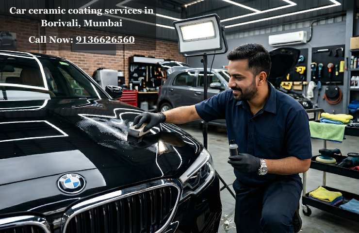 Car ceramic coating services in Borivali, Mumbai