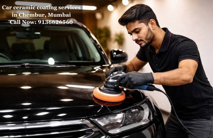 Car ceramic coating services in Chembur, Mumbai