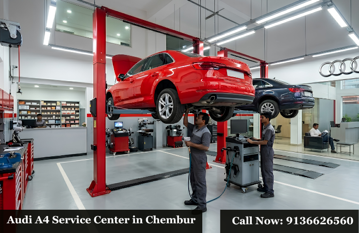 Audi A4 Service Center in Chembur