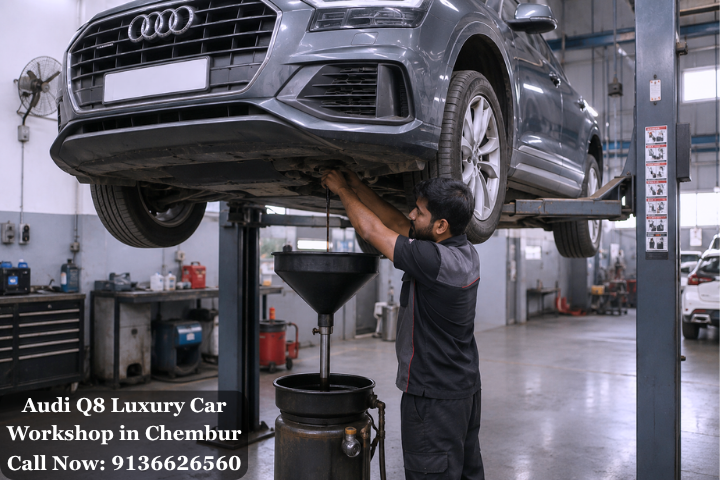 Audi Q8 Luxury Car Workshop in Chembur