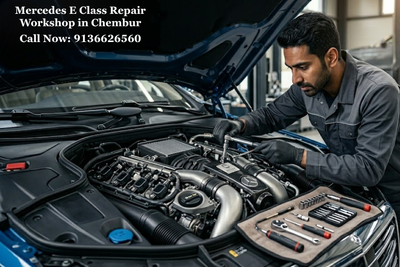 Mercedes E Class Repair Workshop in Chembur