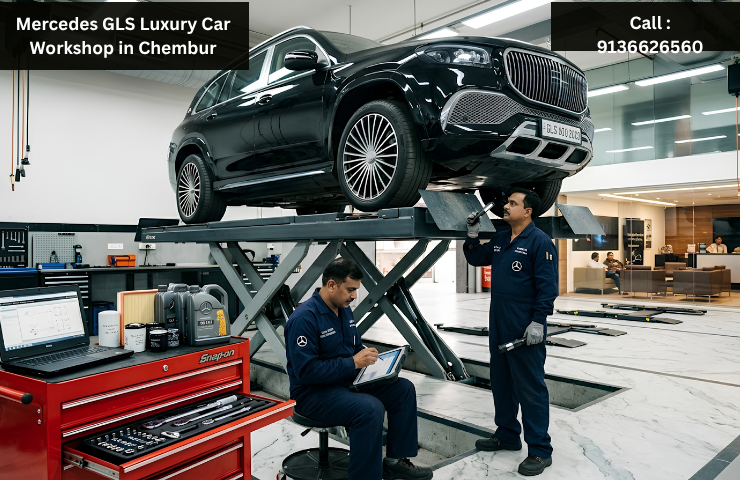 Mercedes GLS Luxury Car Workshop in Chembur